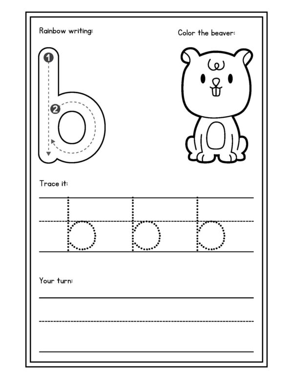 ANIMAL ALPHABET Handwriting Book_Page_3